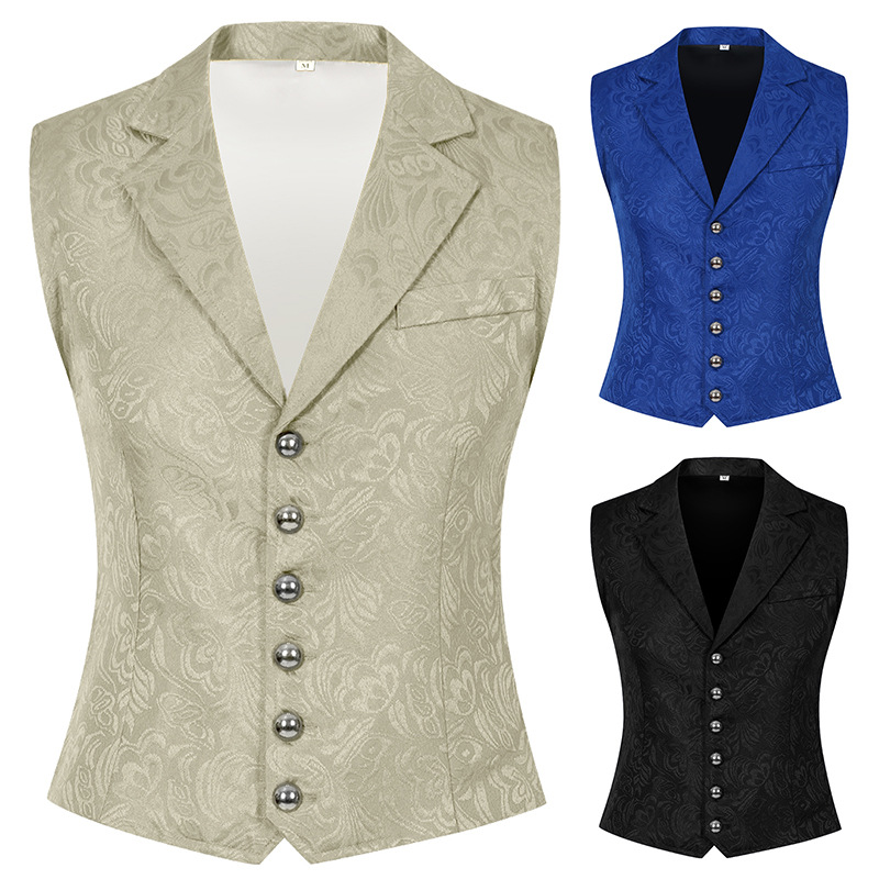 Mens Fashion Vest - Kamizelka męska w dużych rozmiarach do