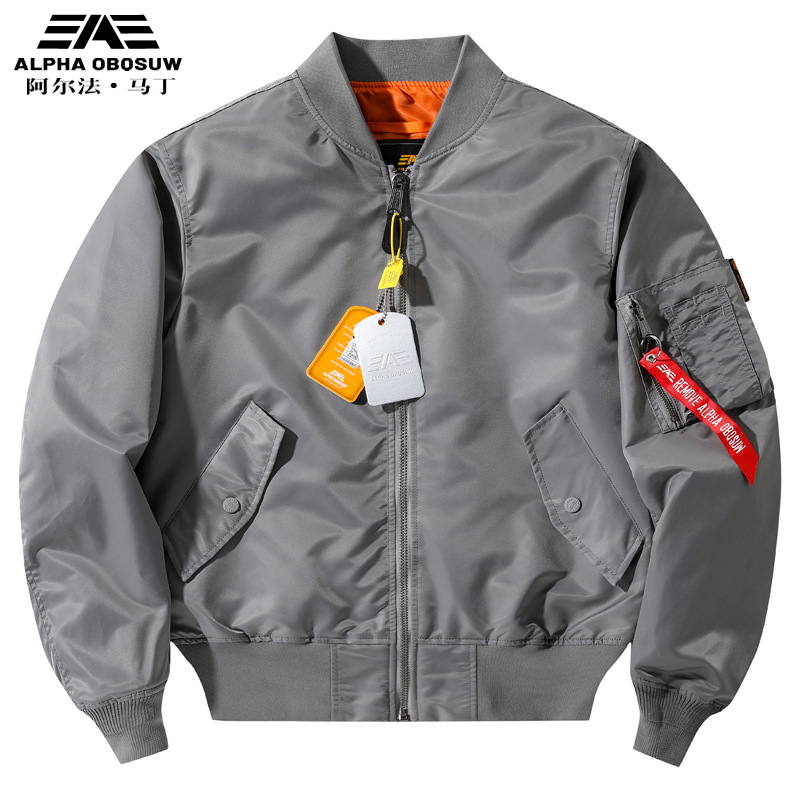 Harrington Jacket - Kurtka pilotka męska Alpha Martin Trendy