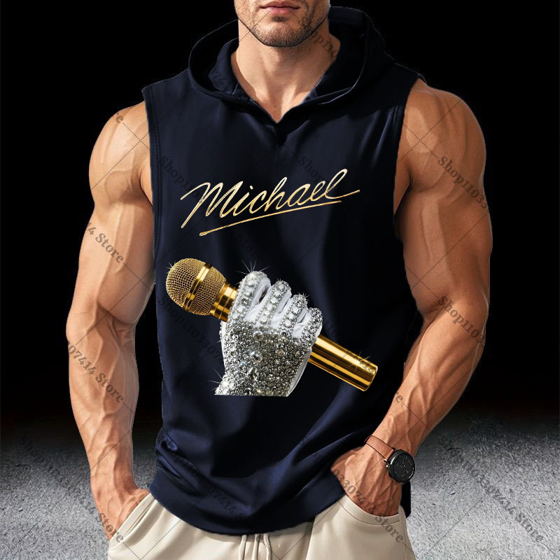 Mens Fashion Vest - Męska kamizelka na lato, moda casual,