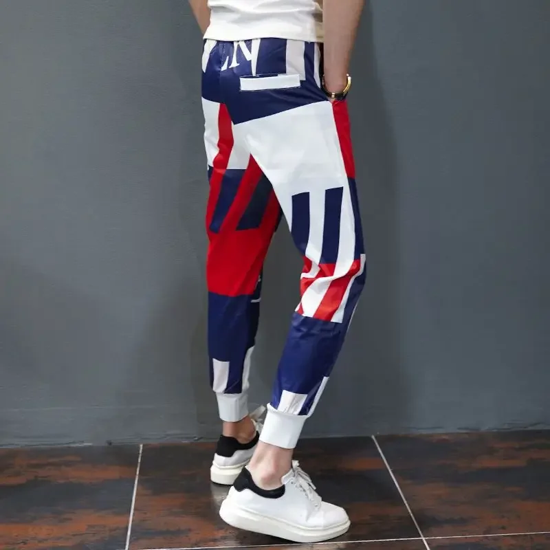 Men'S Fashion Aesthetics - Męskie spodnie casualowe slim fit z