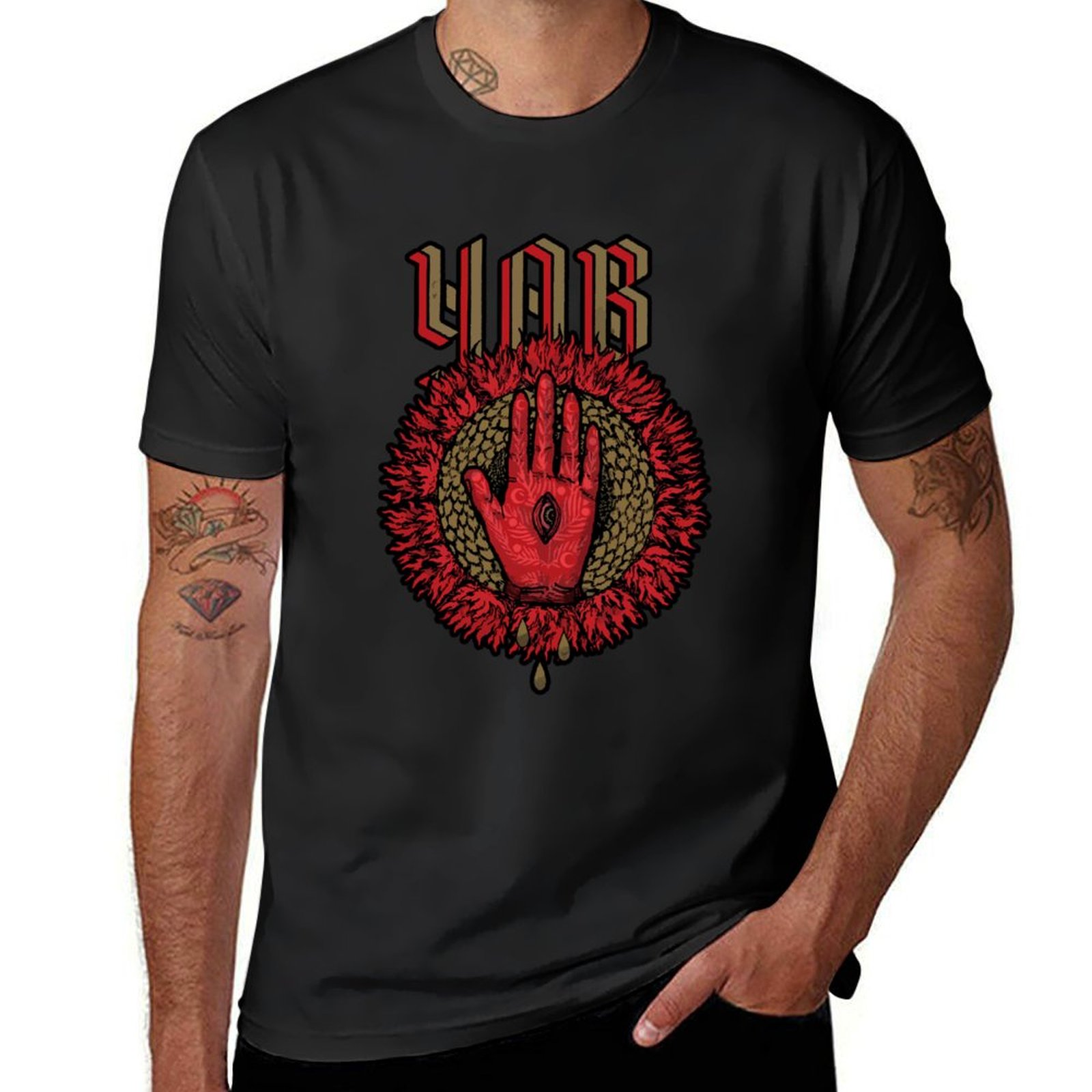 Men'S Fashion Aesthetics - Koszulki YOB Band, modne koszulki, odzież