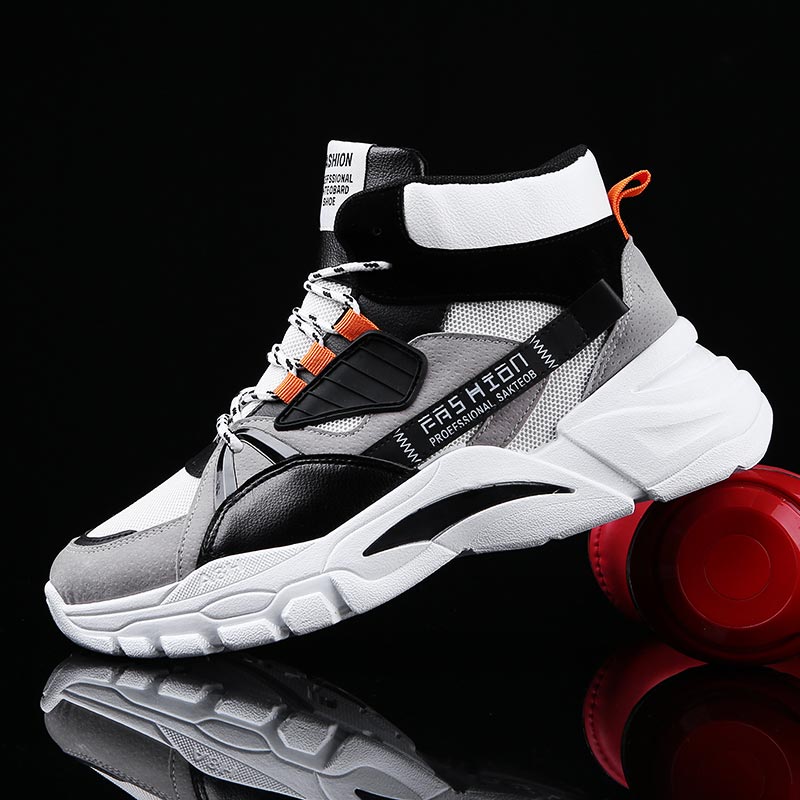 Men'S Fashion Over 50 - Hightop letnie męskie buty sportowe męskie