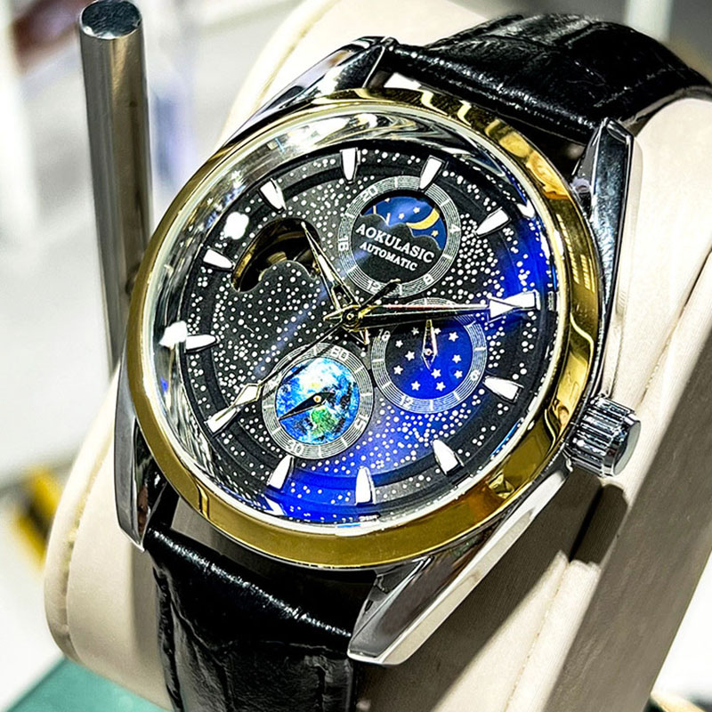 Men'S Fashion Aesthetics - Luksusowe i eleganckie męskie zegarki mechaniczne