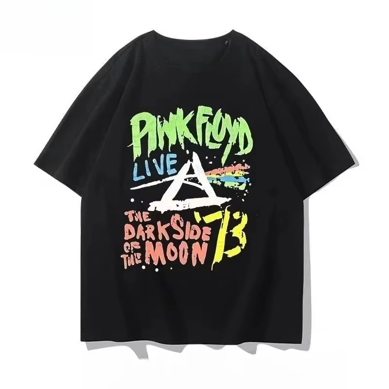 Koszulka z grafiką Pink Floyd, – Men'S Fashion Pink Shirt recenzja i cena