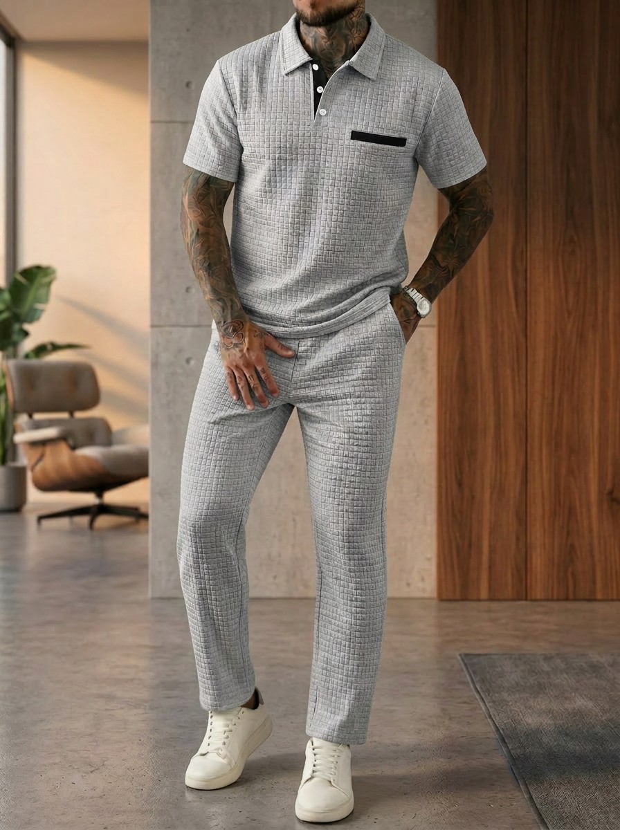 Letnia nowa męska moda, koszul – Men'S Fashion Polo Shirt recenzja i cena