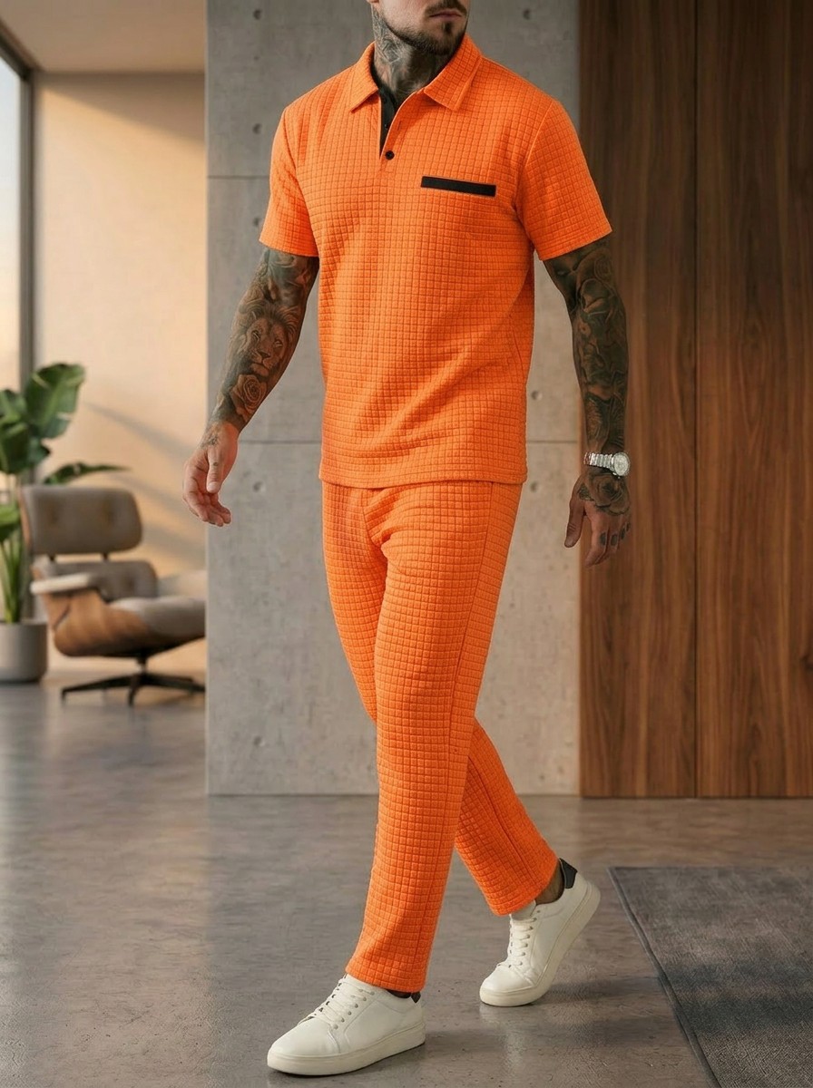 Letnia nowa męska moda, koszul – Men'S Fashion Polo Shirt recenzja i cena