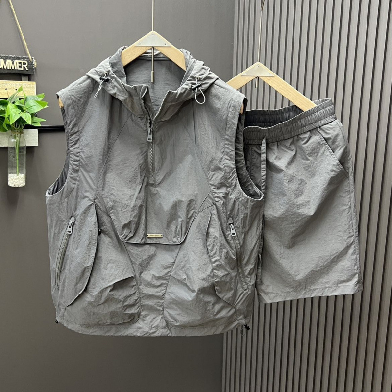 2-częściowy, modny i swobodny  – Mens Fashion Vest recenzja i cena