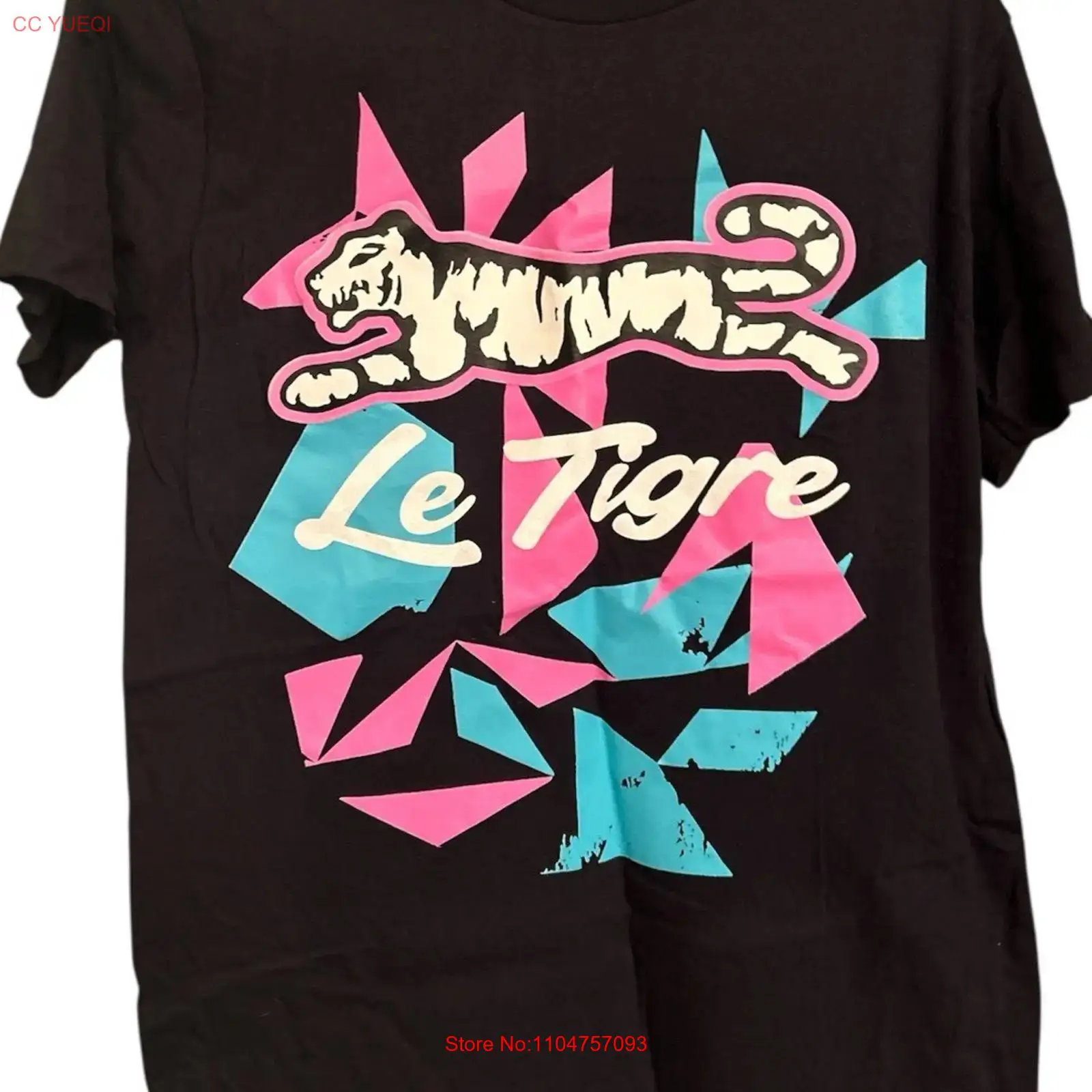 Koszulka męska Le Tigre Retro, – Men'S Fashion Pink Shirt recenzja i cena