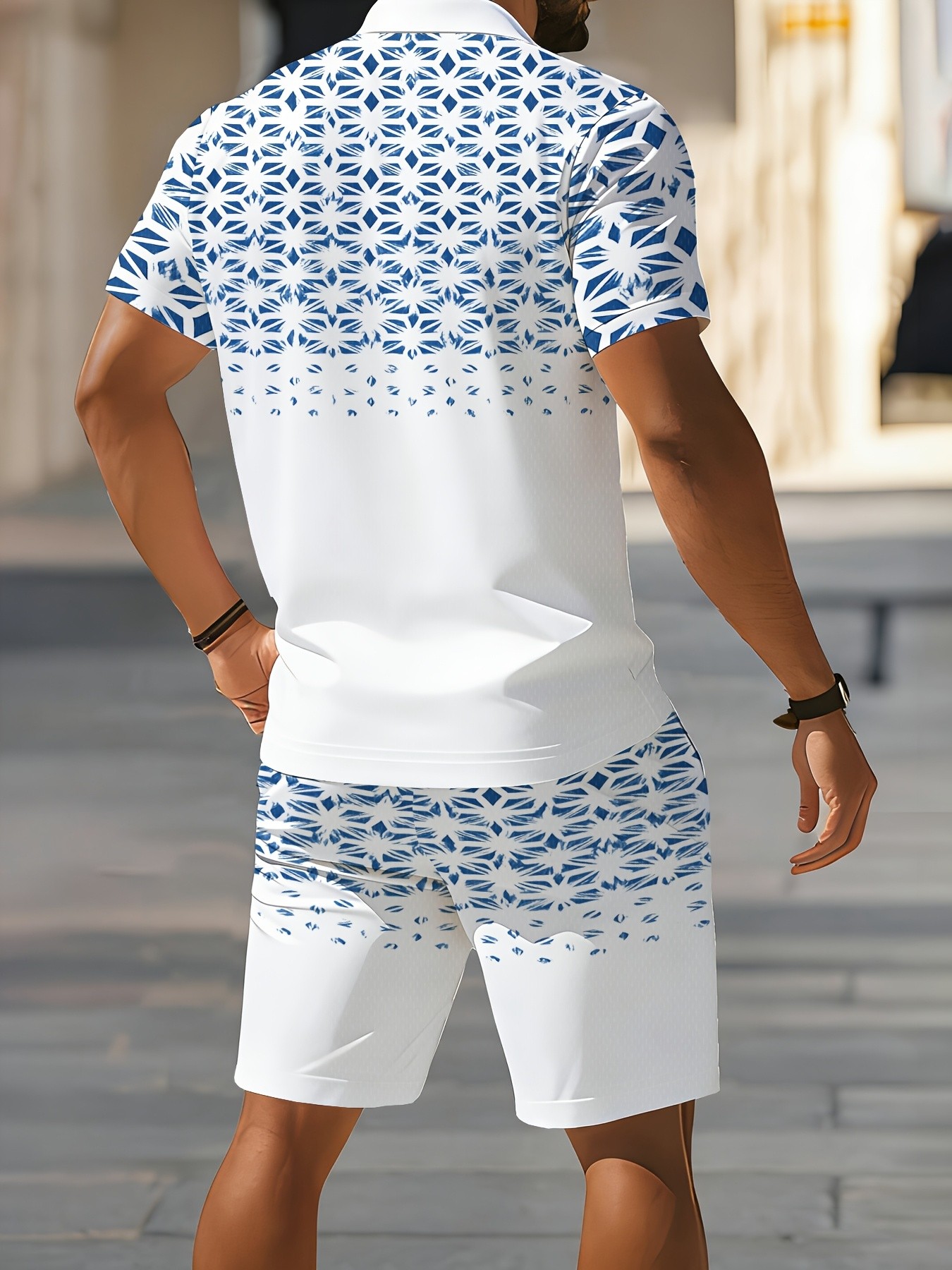 Letni zestaw męskich koszulek  – Men'S Fashion Polo Shirt recenzja i cena