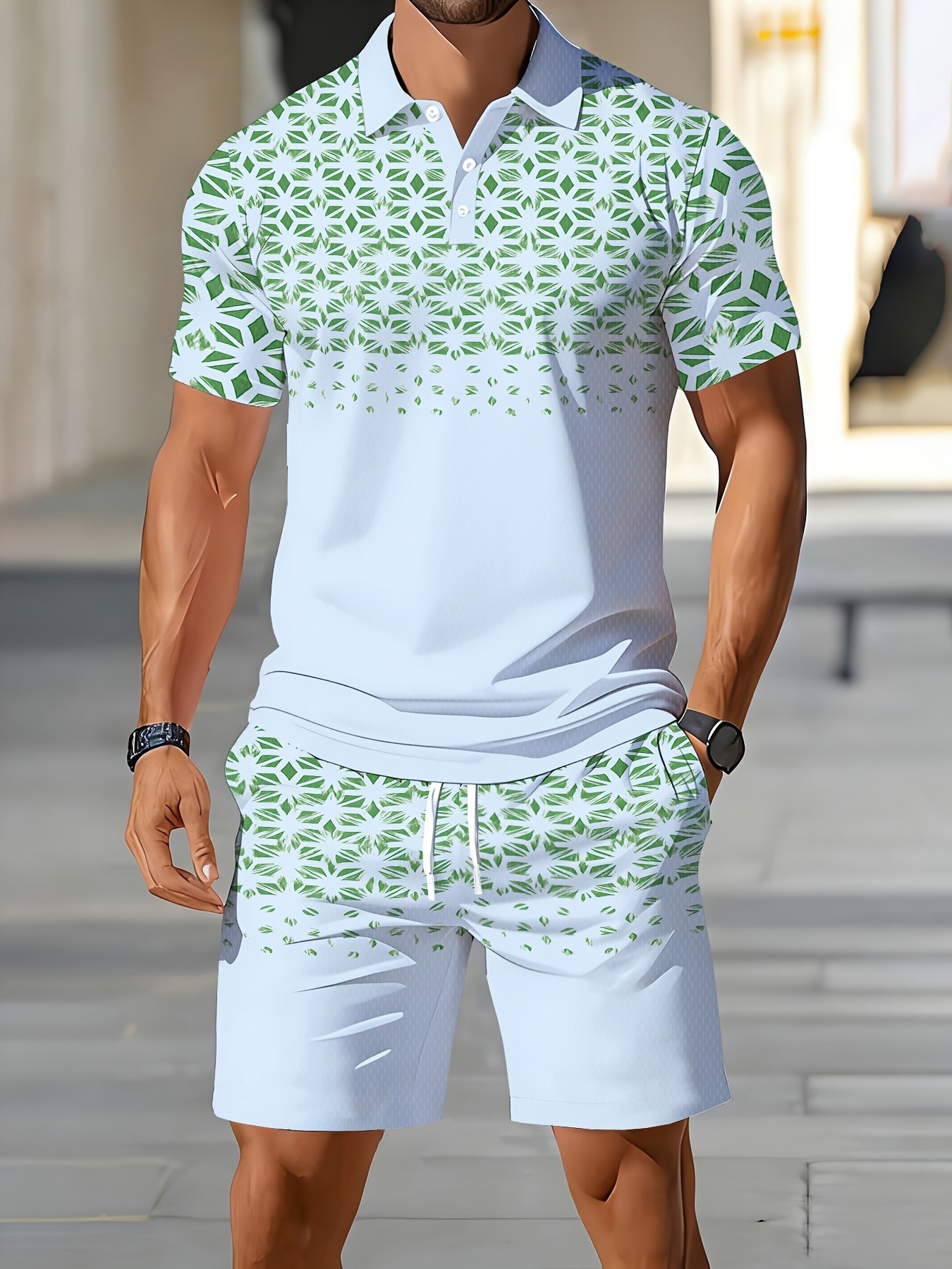 Letni zestaw męskich koszulek  – Men'S Fashion Polo Shirt recenzja i cena