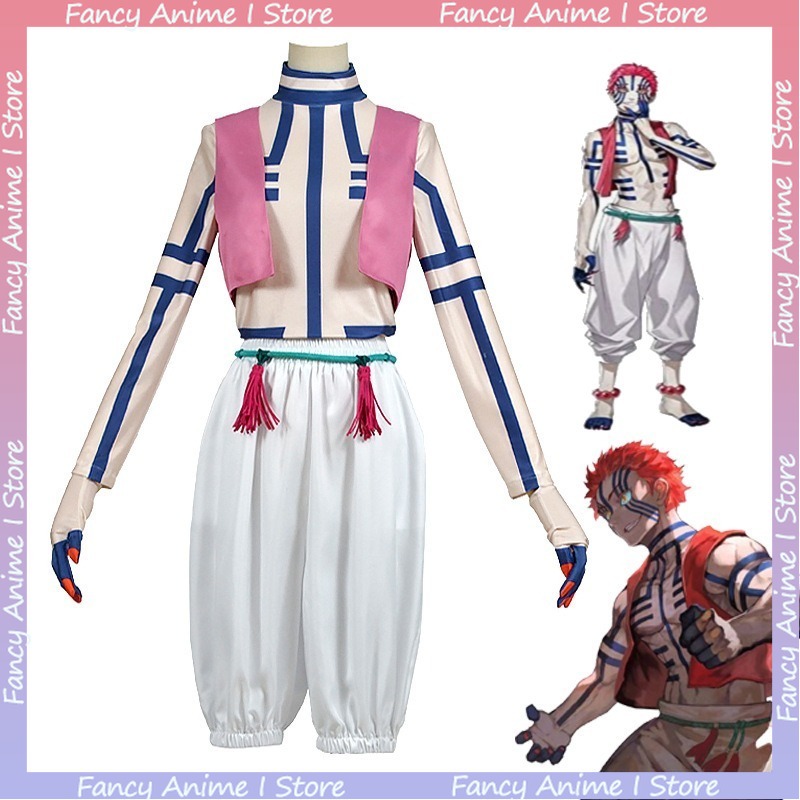 Kostium Cosplay Anime Akaza Pr – Mens Fashion Vest recenzja i cena