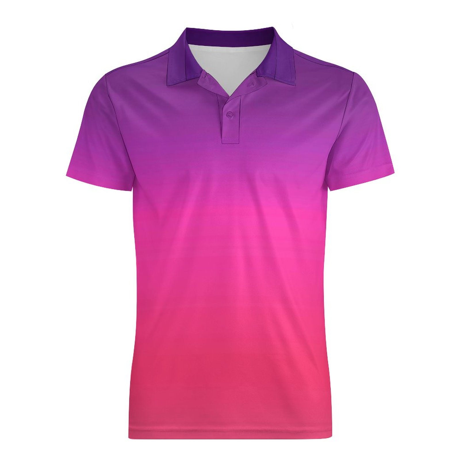 Ombre Abstrakcyjna Koszulka Po – Men'S Fashion Pink Shirt recenzja i cena