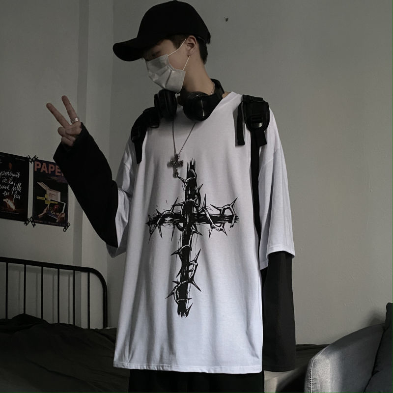 Grunge Odzież Damska Koszulka  – Men'S Fashion Aesthetics recenzja i cena