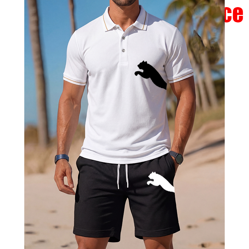 Męski zestaw: koszulka polo z  – Men'S Fashion Polo Shirt recenzja i cena