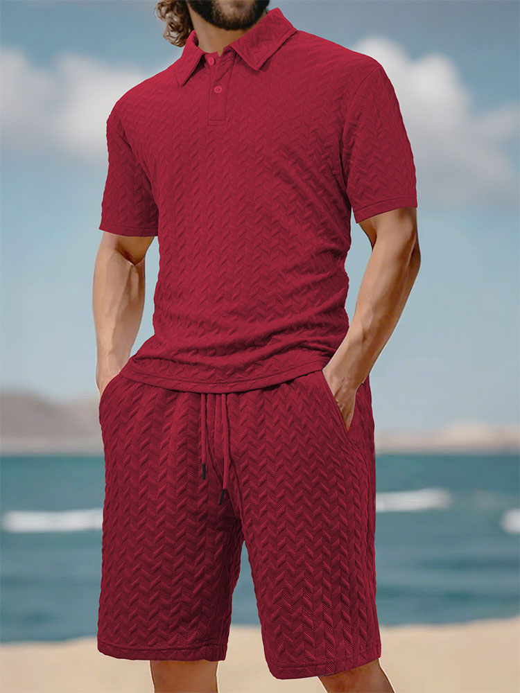 Męski letni zestaw: cienka, ża – Men'S Fashion Polo Shirt recenzja i cena