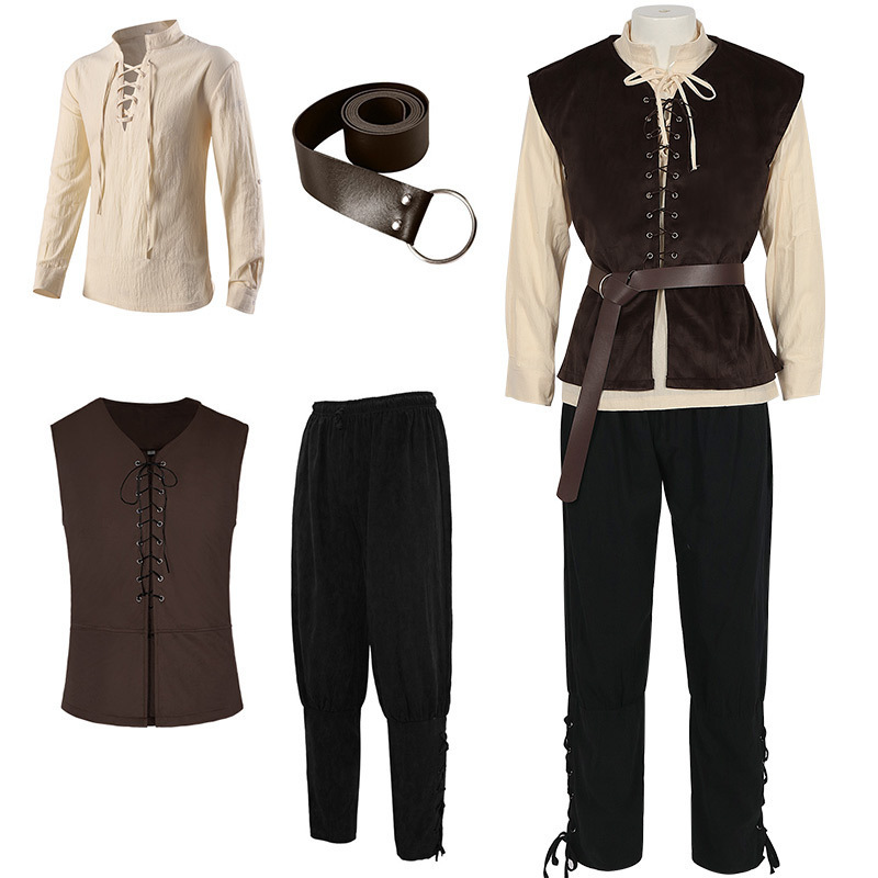 4-częściowy męski zestaw kosti – Mens Fashion Vest recenzja i cena
