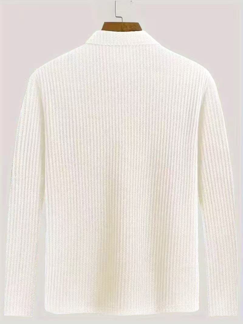 Męska koszulka polo z długim r – Men'S Fashion Polo Shirt recenzja i cena