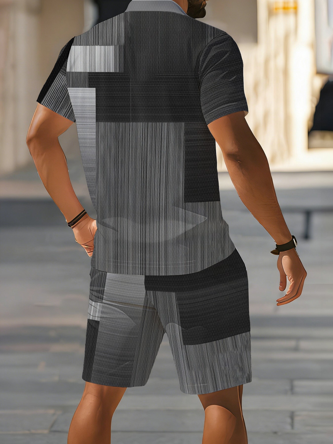 Letni zestaw męskich koszulek  – Men'S Fashion Polo Shirt recenzja i cena