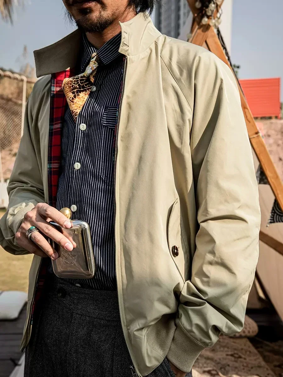 Czerwona kurtka Tornado w klas – Harrington Jacket recenzja i cena