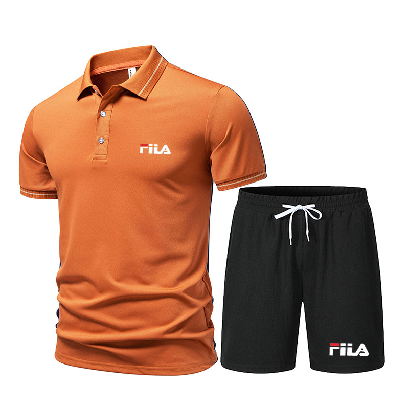 Modny męski dwuczęściowy strój – Men'S Fashion Polo Shirt recenzja i cena