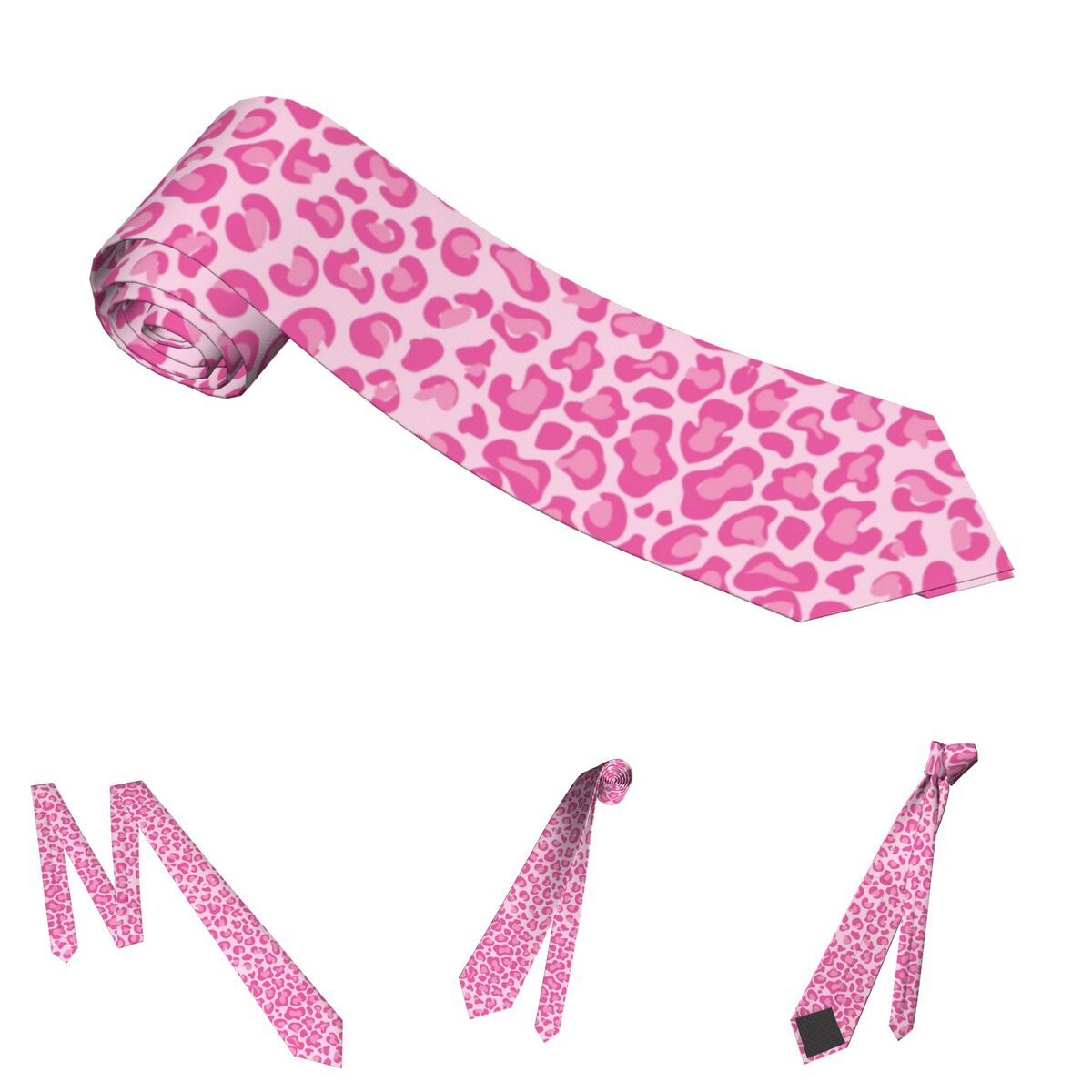 Różowe wzór w cętki krawaty Un – Men'S Fashion Pink Shirt recenzja i cena