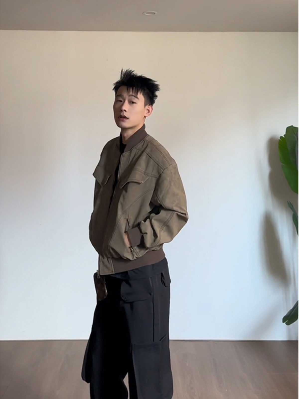 Męska krótka kurtka baseballow – Harrington Jacket recenzja i cena