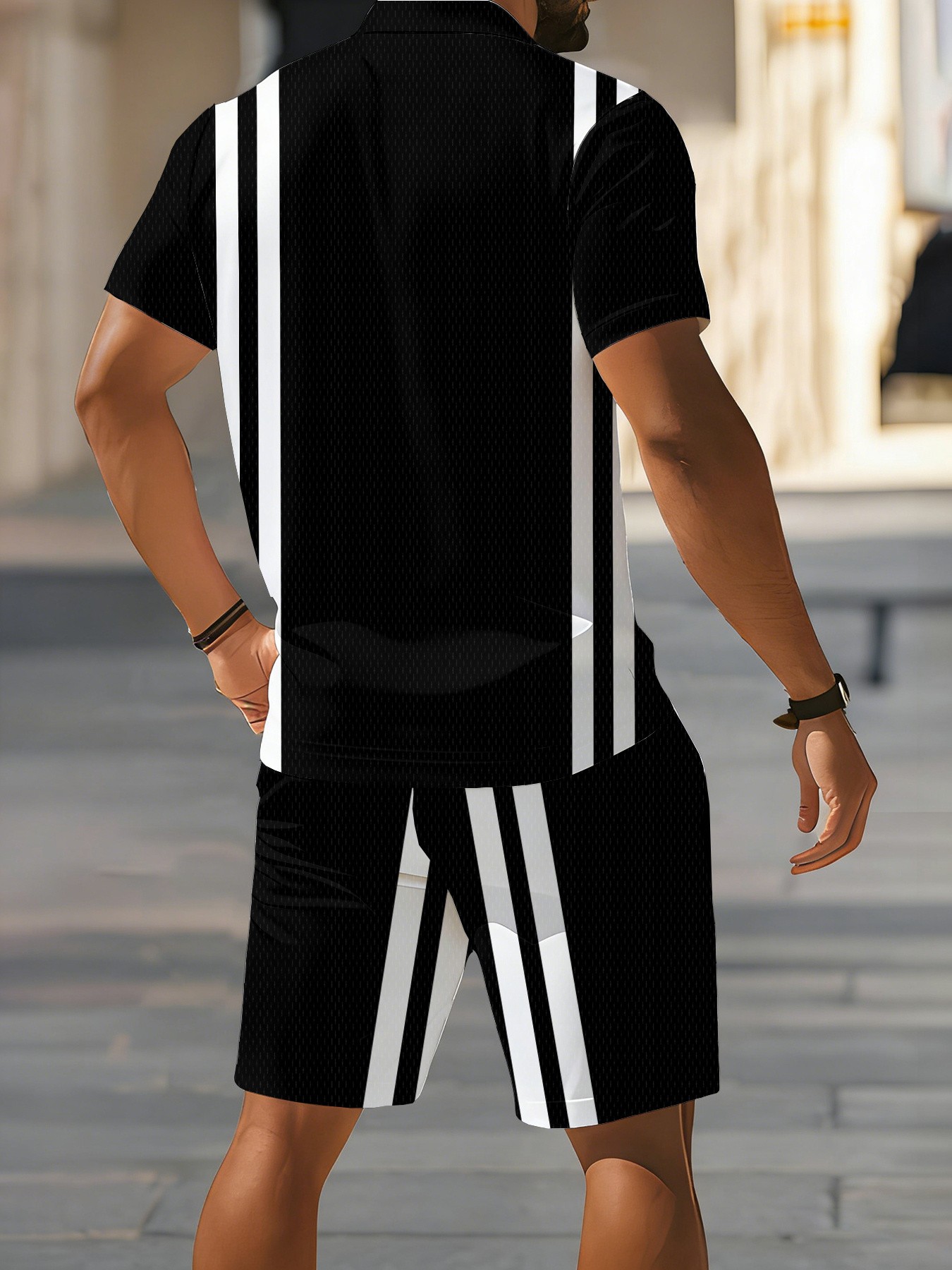 Letni zestaw męskich koszulek  – Men'S Fashion Polo Shirt recenzja i cena