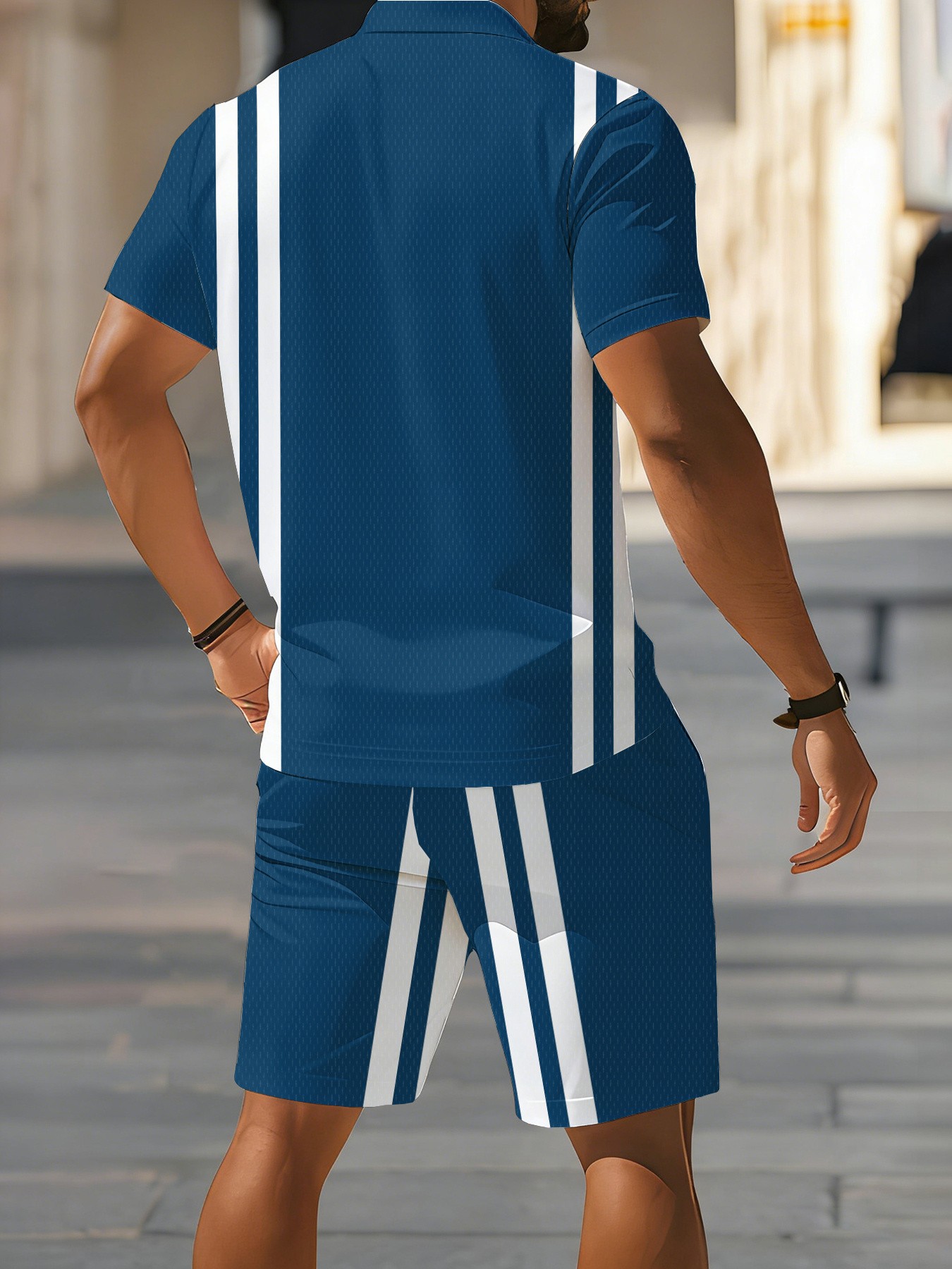 Letni zestaw męskich koszulek  – Men'S Fashion Polo Shirt recenzja i cena