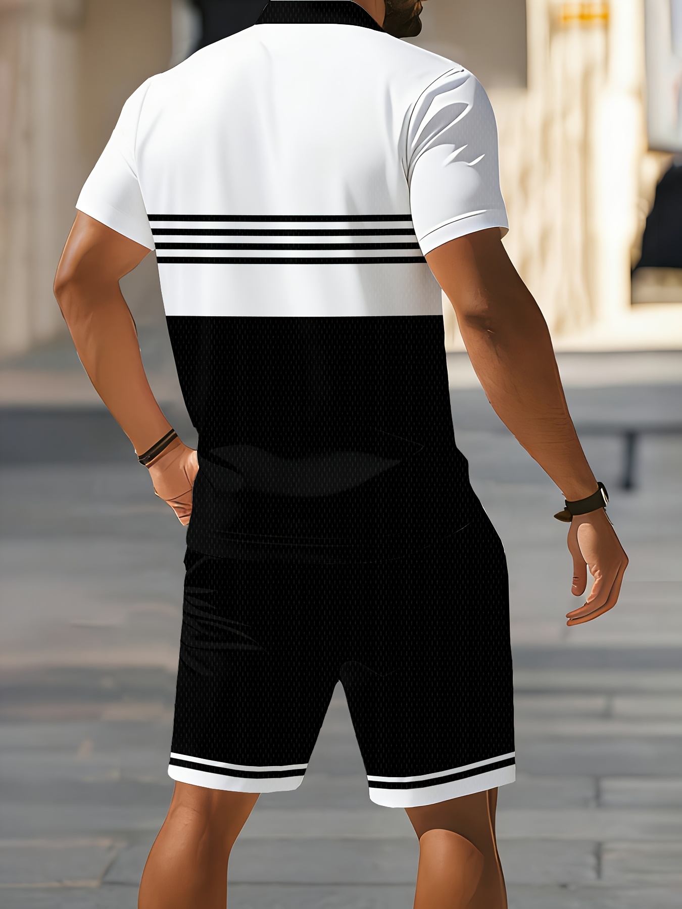 Męski zestaw polo na lato 2026 – Men'S Fashion Polo Shirt recenzja i cena